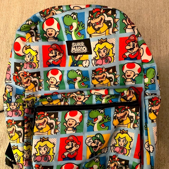 Super Mario Kid’s Backpack - Picture 1 of 6
